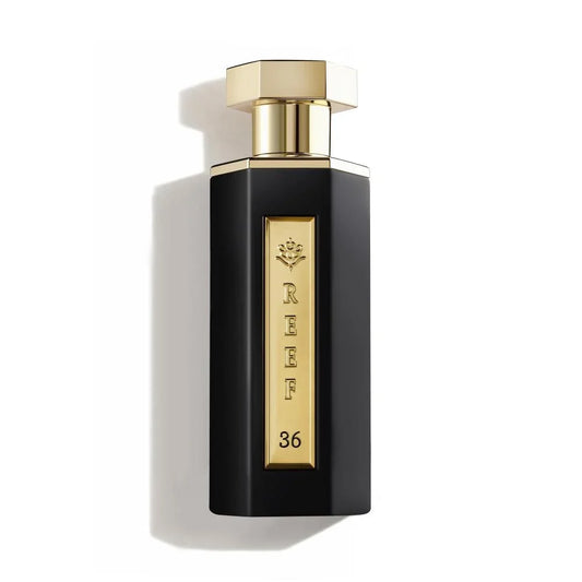 Luxury perfume bottles under starry night sky with crescent moon, evoking oriental fragrance stories